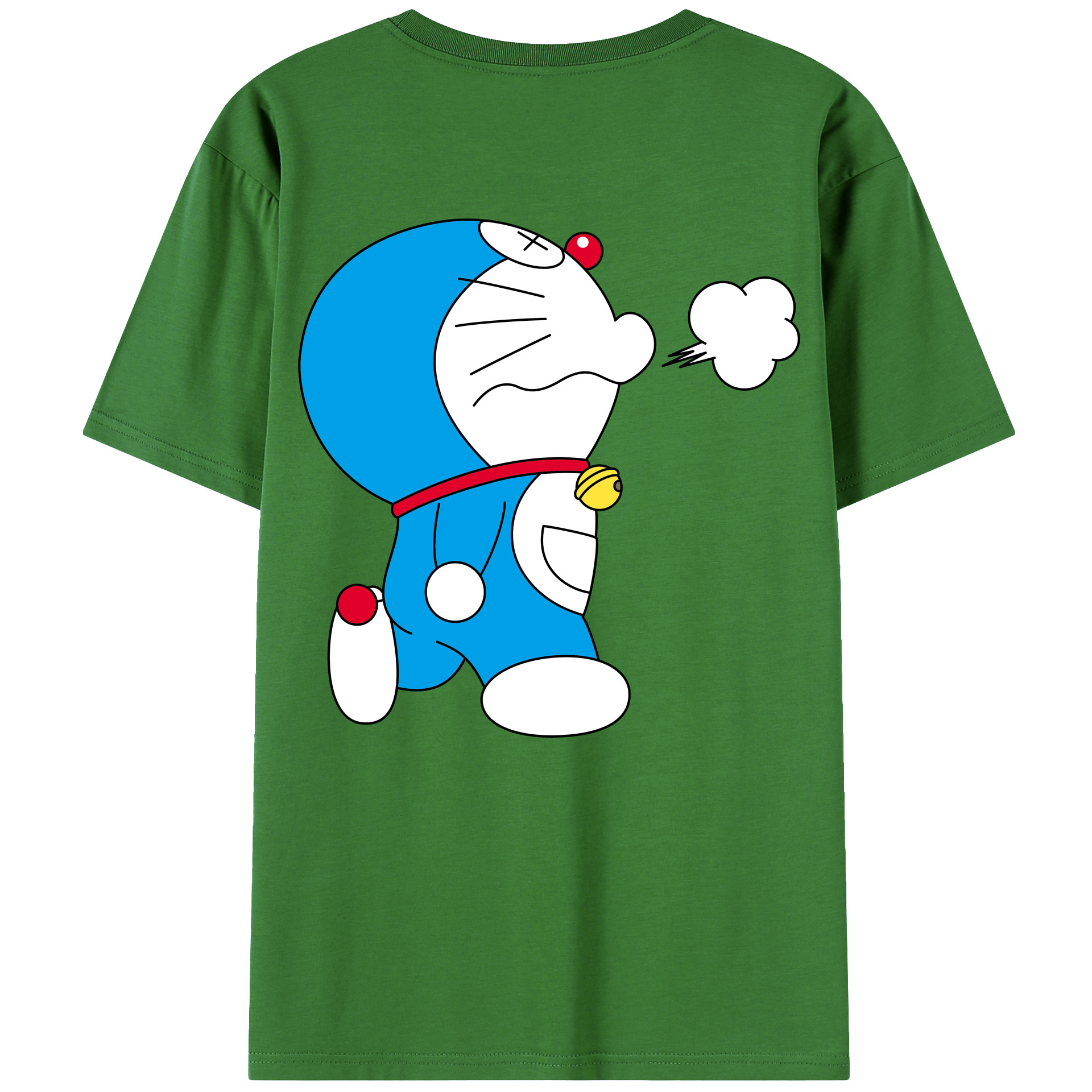 （画像用） ドラえもん Doraemon レディース半袖Tシャツ(バックプリント)